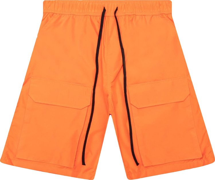 Reese Cooper Ripstop Cargo Shorts Orange