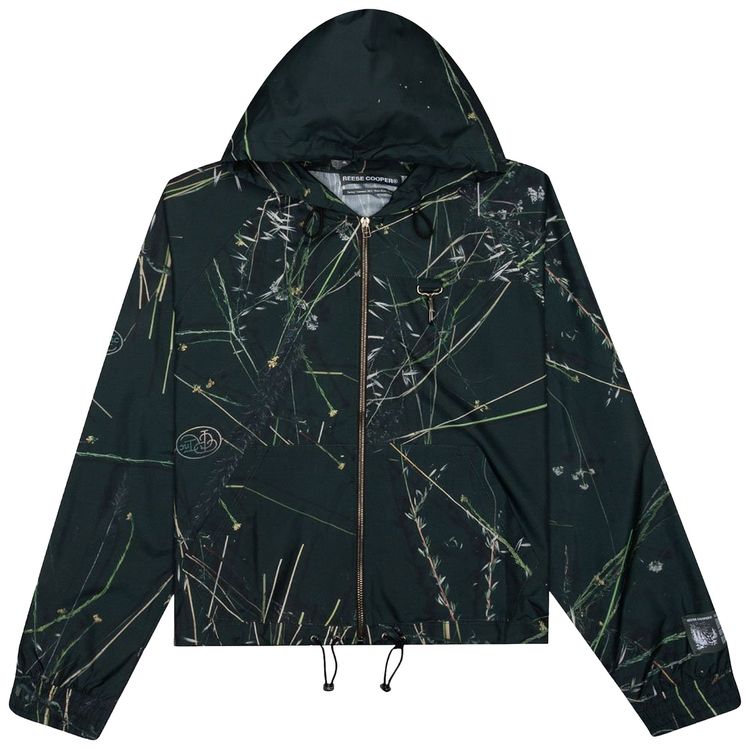 Reese Cooper Ripstop Zipped Hooded Jacket Brush Camo