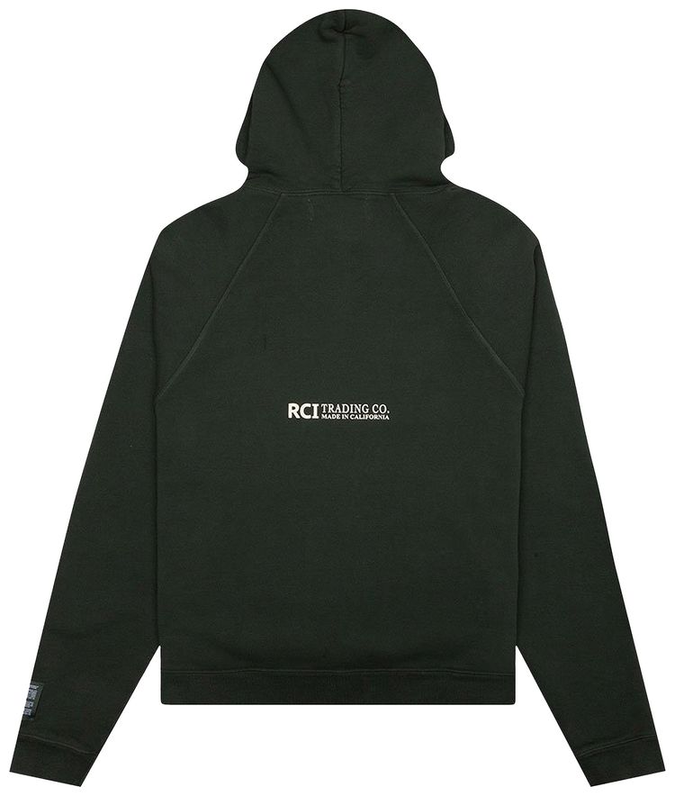 Reese Cooper RCI Duck Print Hooded Sweatshirt Forest