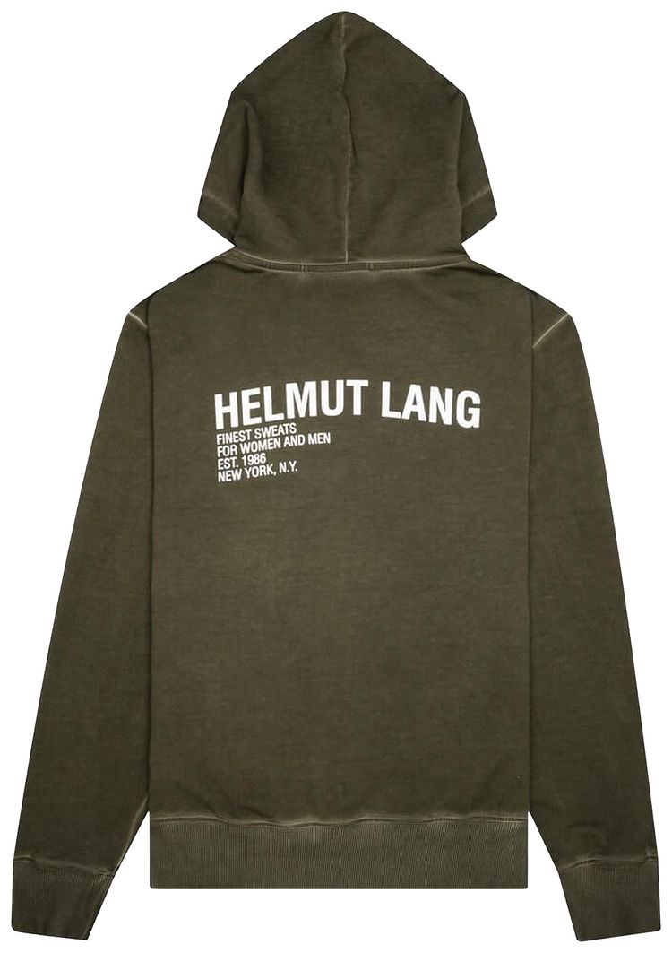 Helmut Lang GD Hoodie Green