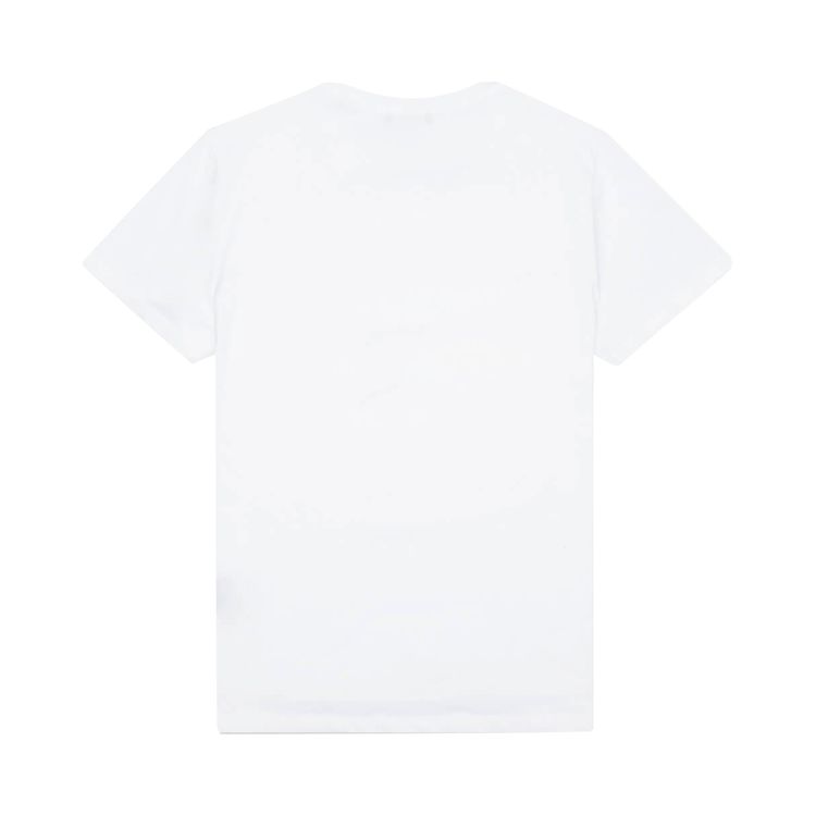 Balmain Oversized Printed T Shirt White