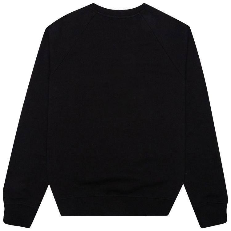 Balmain Flock Sweatshirt Black