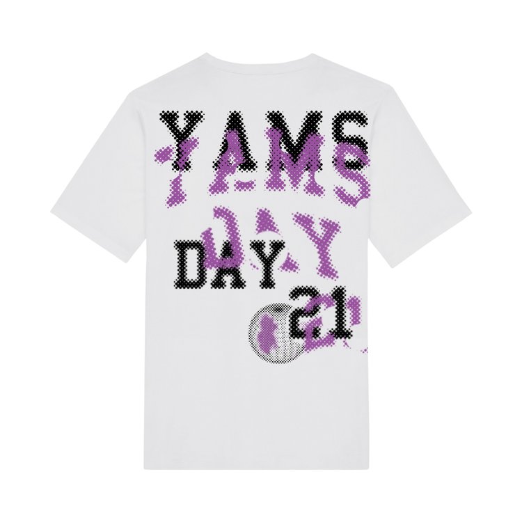 Yamborghini x Yams Day 2021 Icon Face T Shirt White