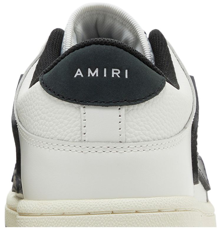 Amiri Wmns Skel Top Low White Black