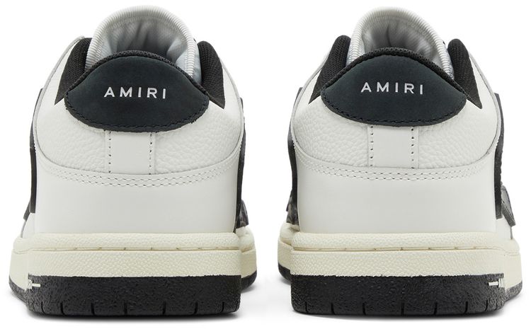 Amiri Wmns Skel Top Low White Black