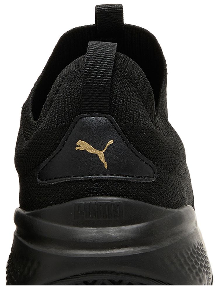 Puma Wmns Softride Pro Echo Slip On Metal   Black Gold