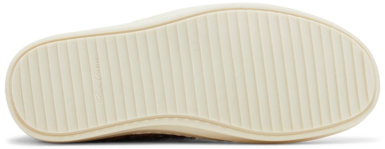 Rick Owens Wmns Lido Runway Low Sneaker Dusty Pink Cow Fur