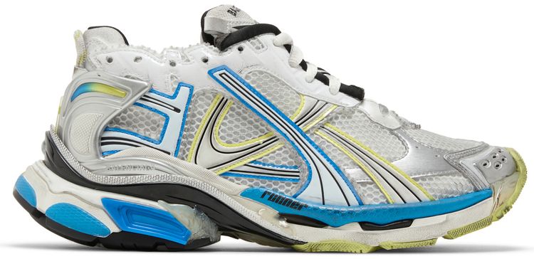 Balenciaga Runner Sneaker White Yellow Blue