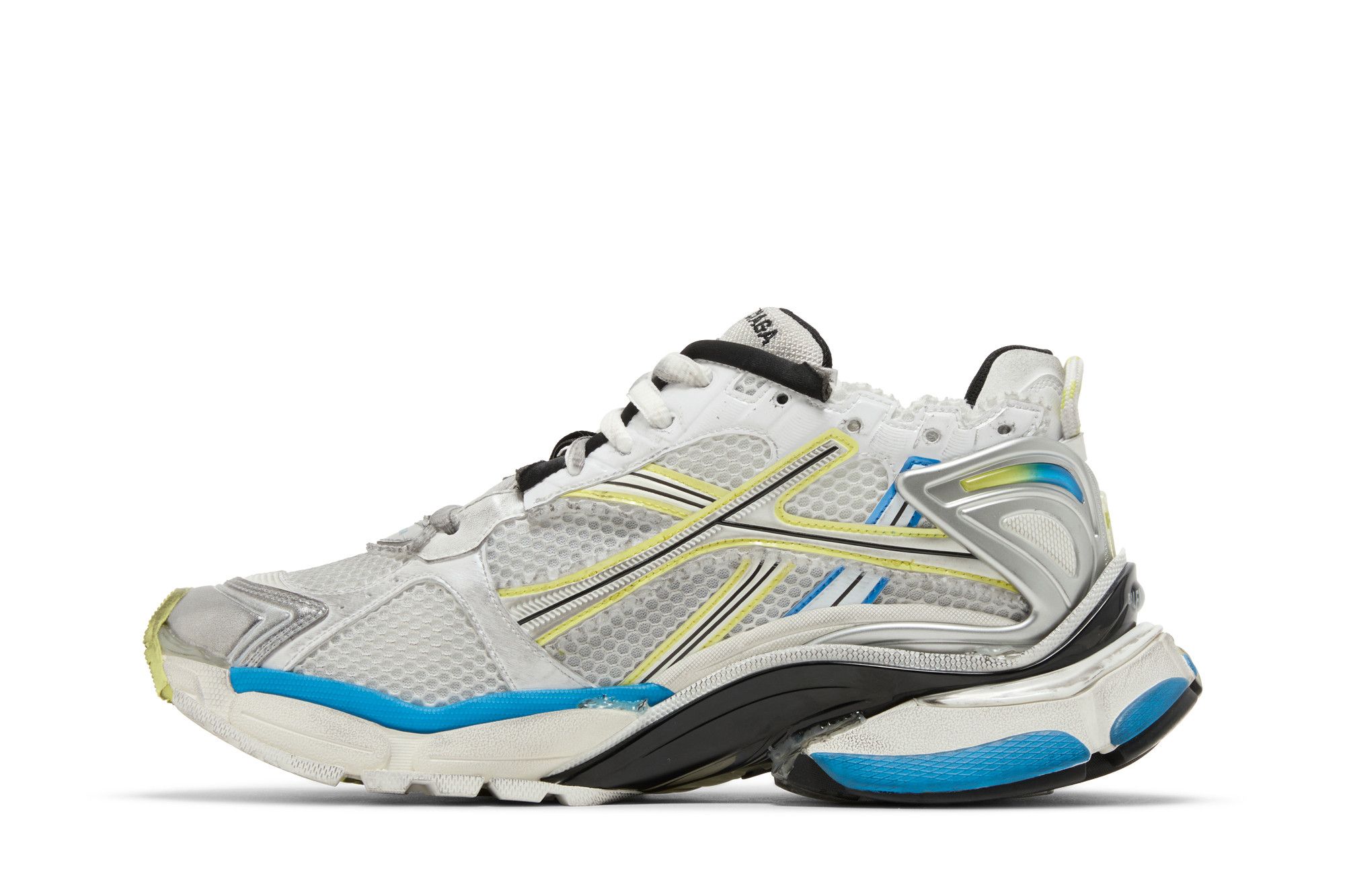 Buy Balenciaga Runner Sneaker 'White Yellow Blue' - 772774