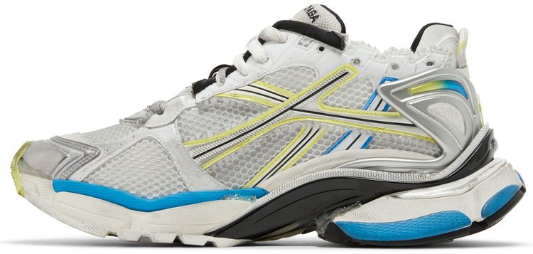 Balenciaga Runner Sneaker White Yellow Blue