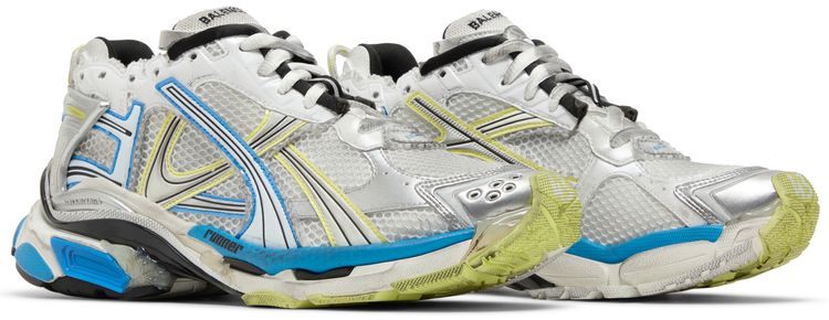 Balenciaga Runner Sneaker White Yellow Blue