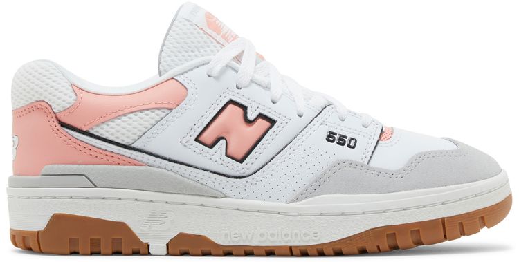 New Balance 550 Big Kid Brighton Grey Omega Pink