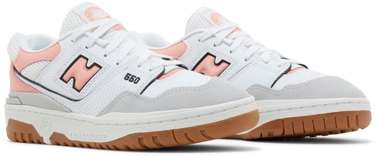 New Balance 550 Big Kid Brighton Grey Omega Pink