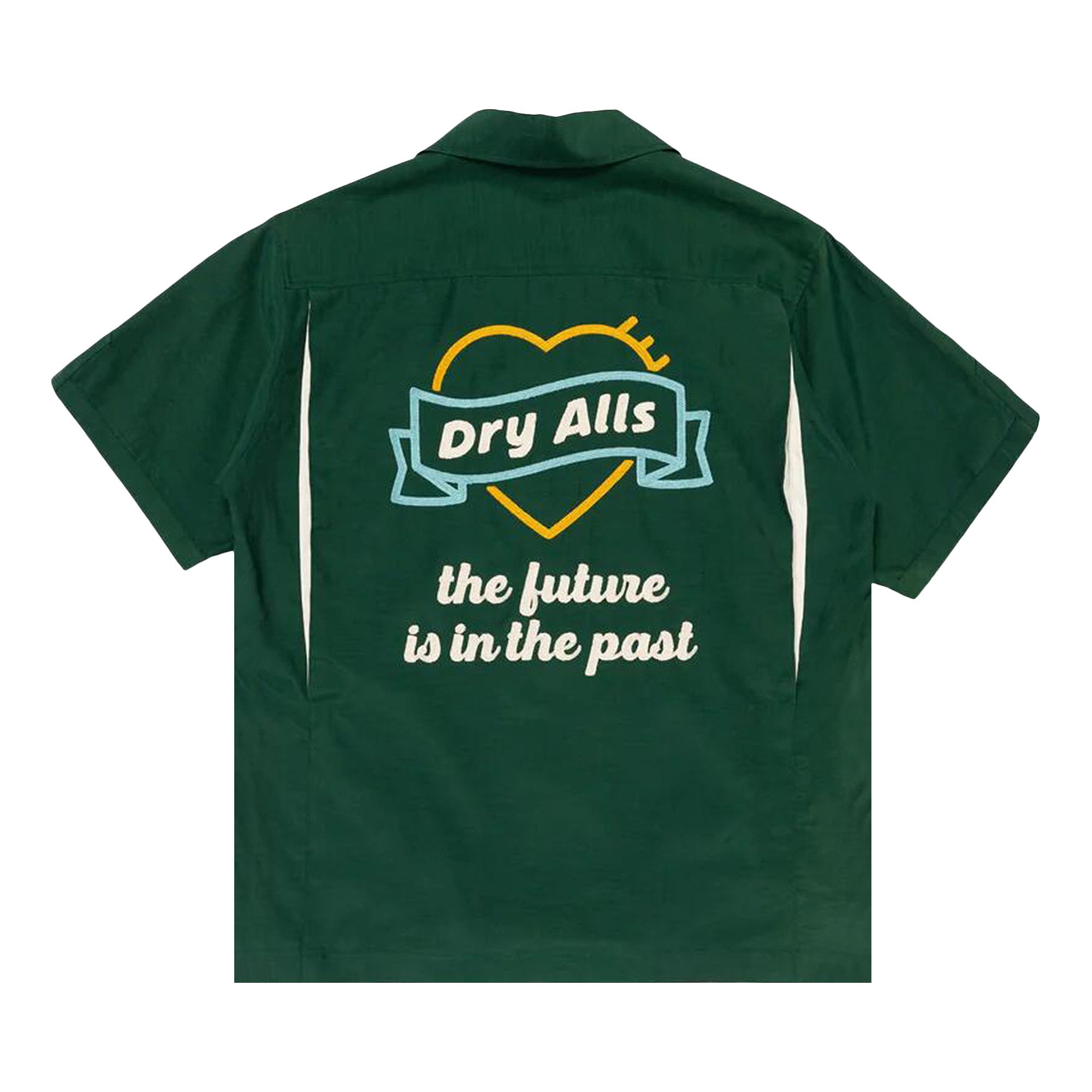 Buy Human Made Bowling Shirt 'Green' - HM27SH023 GREE | GOAT