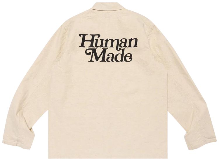 Human Made Coverall Jacket White