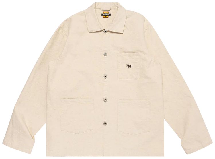 Human Made Coverall Jacket White