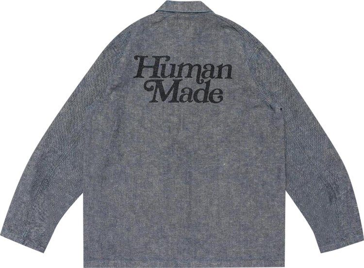 Human Made Coverall Jacket Navy