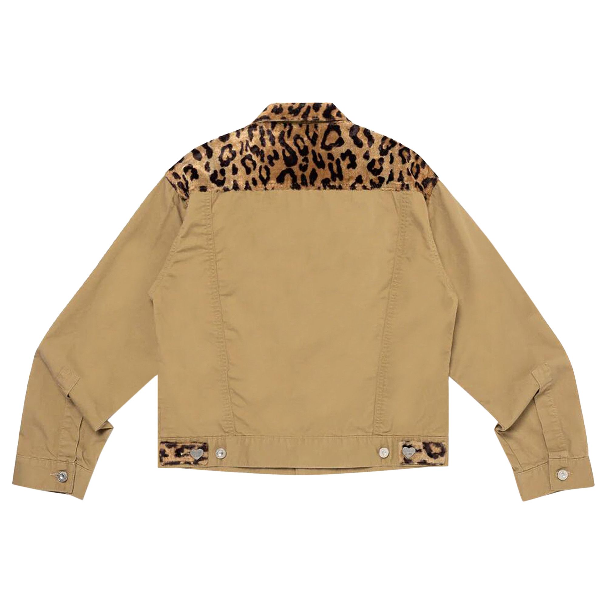 【公式】 Denim Leopard Made Human Buy Work HM27JK019 - 'Beige' Jacket ジャケット・アウター