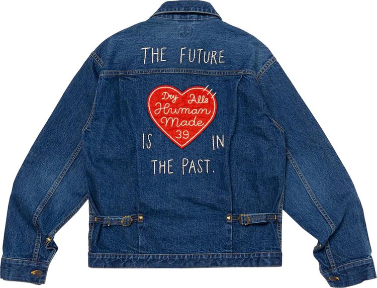 Human Made Denim Work Jacket Indigo