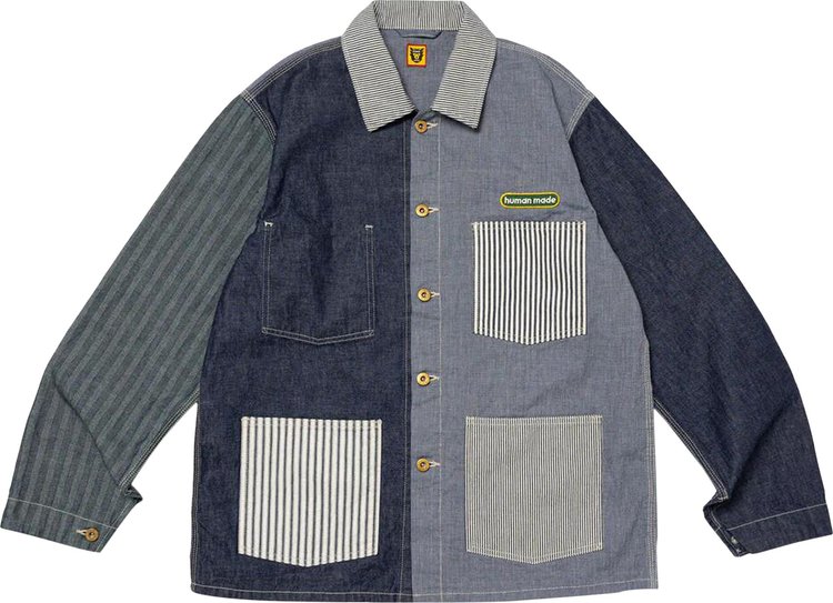 Human Made Crazy Coverall Jacket 2 Indigo