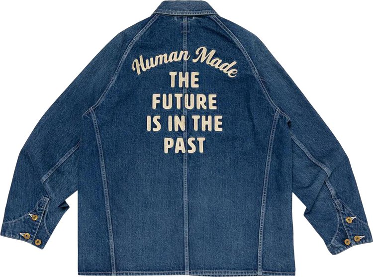 Human Made Denim Coverall Jacket Indigo