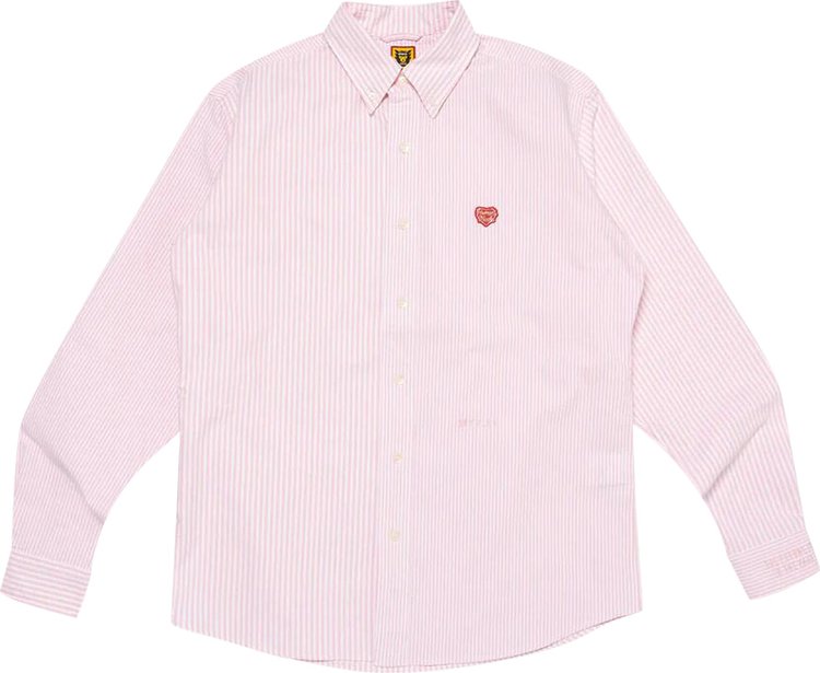 Human Made Stripe Oxford Shirt Pink