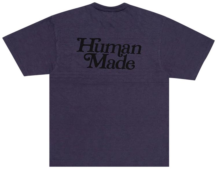 Human Made Pocket T Shirt Navy