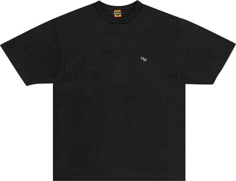 Human Made Embroidery T Shirt Black