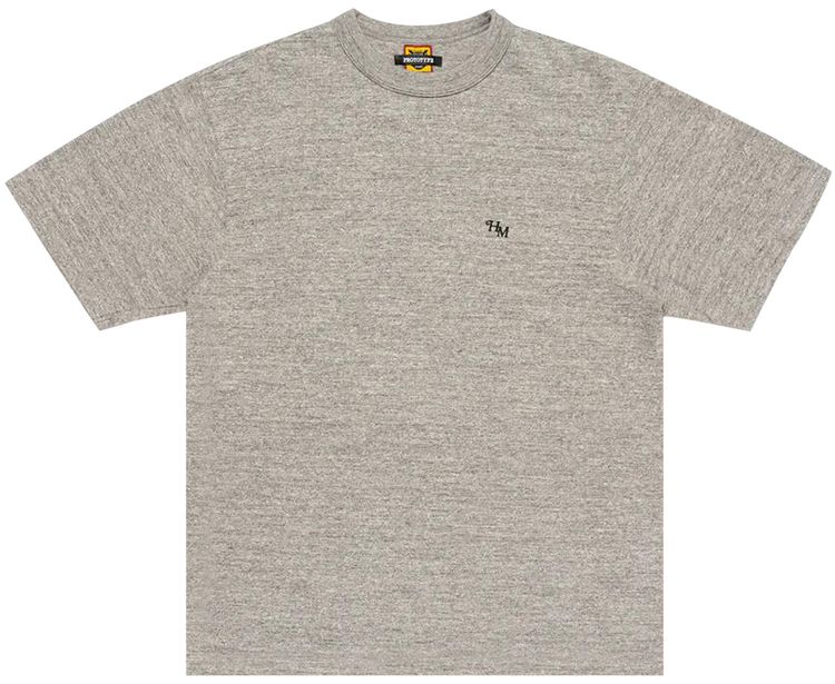 Human Made Embroidery T Shirt Grey