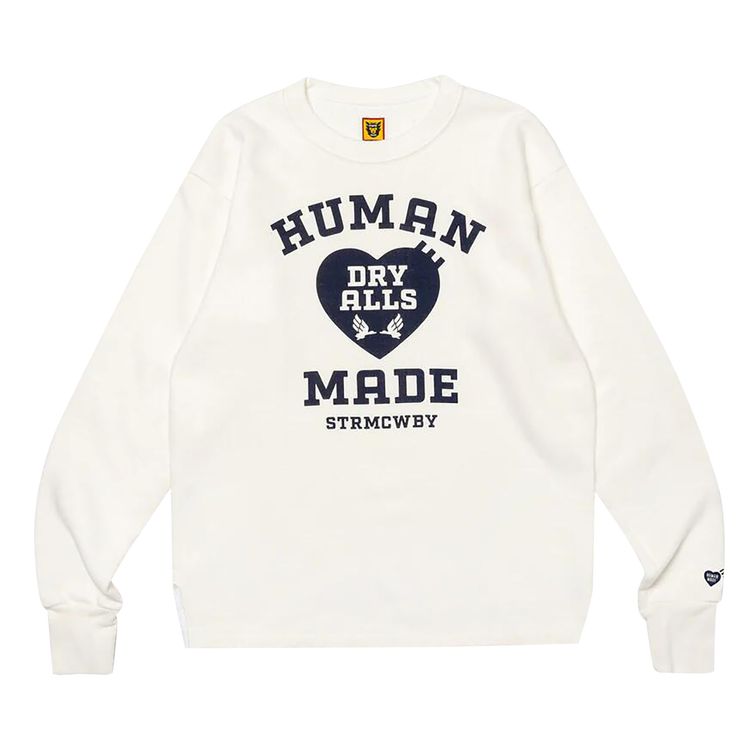 Human Made Military Sweatshirt White