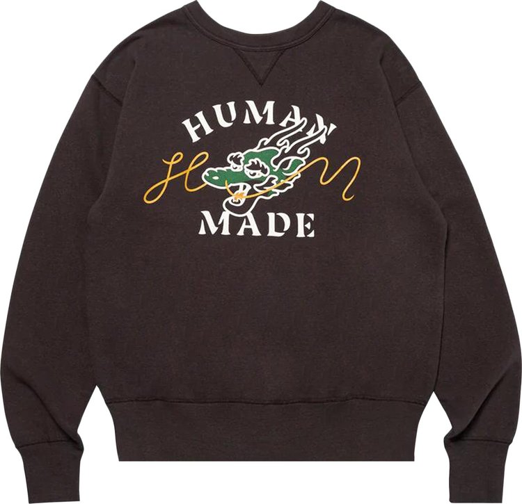 Human Made Dragon Sweatshirt 1 Black