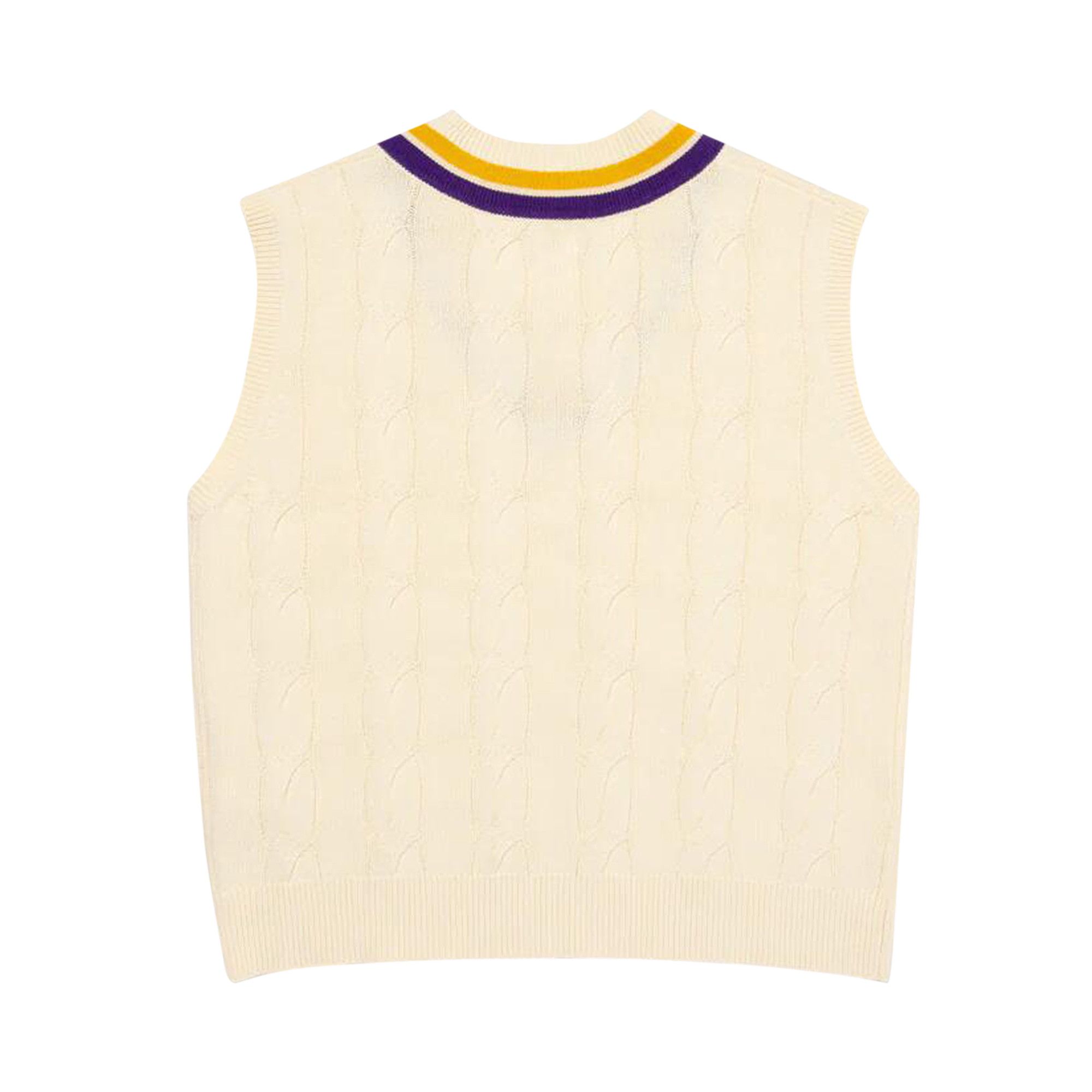 Buy Human Made Knit Vest 'White' - HM27CS040 WHIT | GOAT
