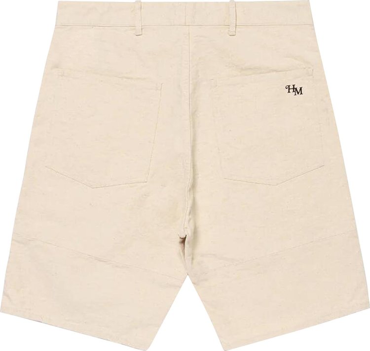 Human Made Work Shorts White