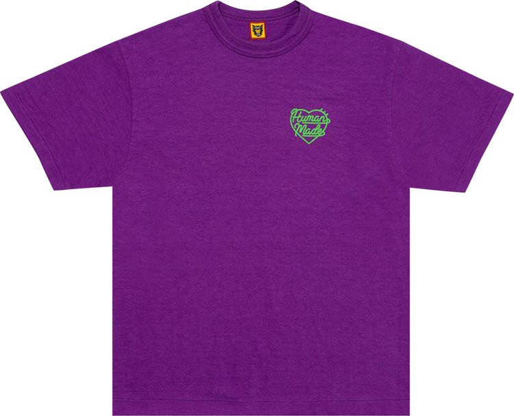 Human Made Color T Shirt Purple