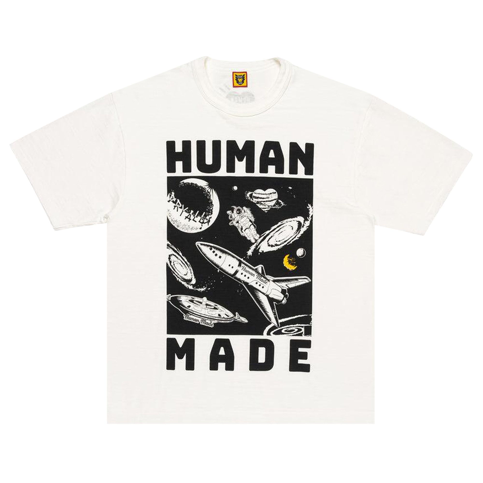 Buy Human Made Graphic T-Shirt #14 'White' - HM27TE014 WHIT | GOAT