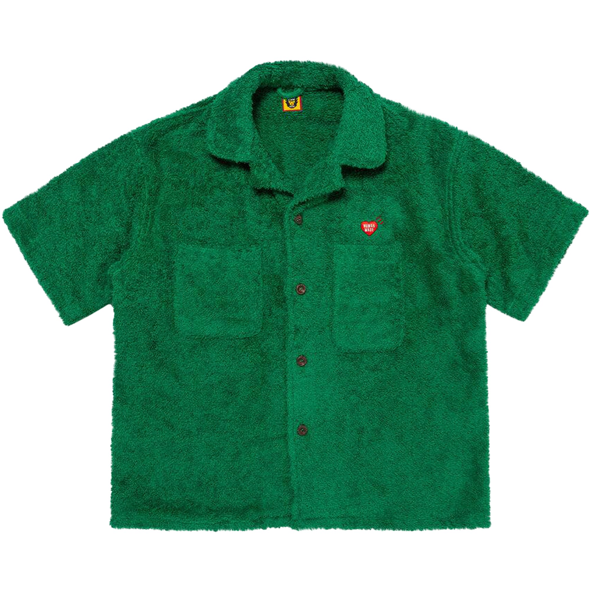 Human Made Pile Aloha Shirt 'Green'