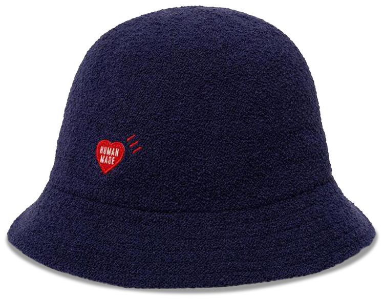 Human Made Pile Bucket Hat Navy