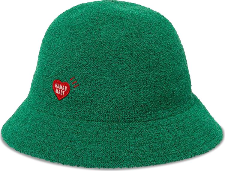 Human Made Pile Bucket Hat Green