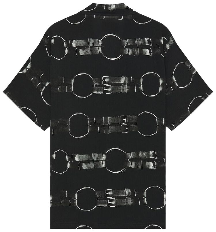 Pleasures Straps Button Down Black