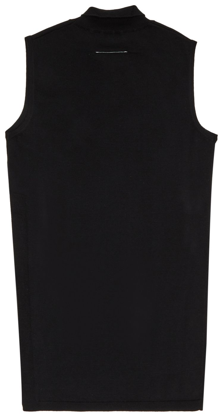 MM6 Maison Margiela Elongated Top Black