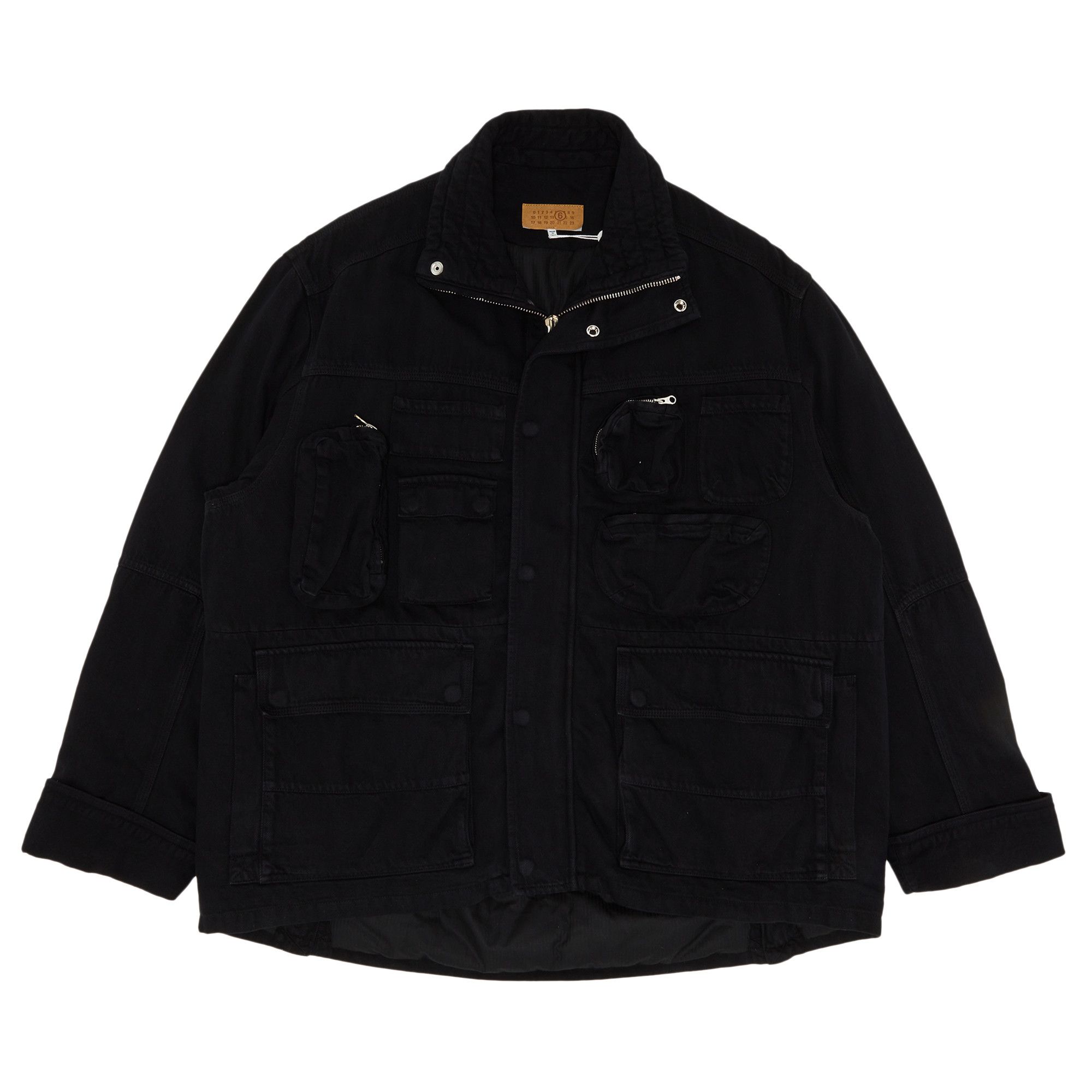 Mm6 oversized denim jacket shop