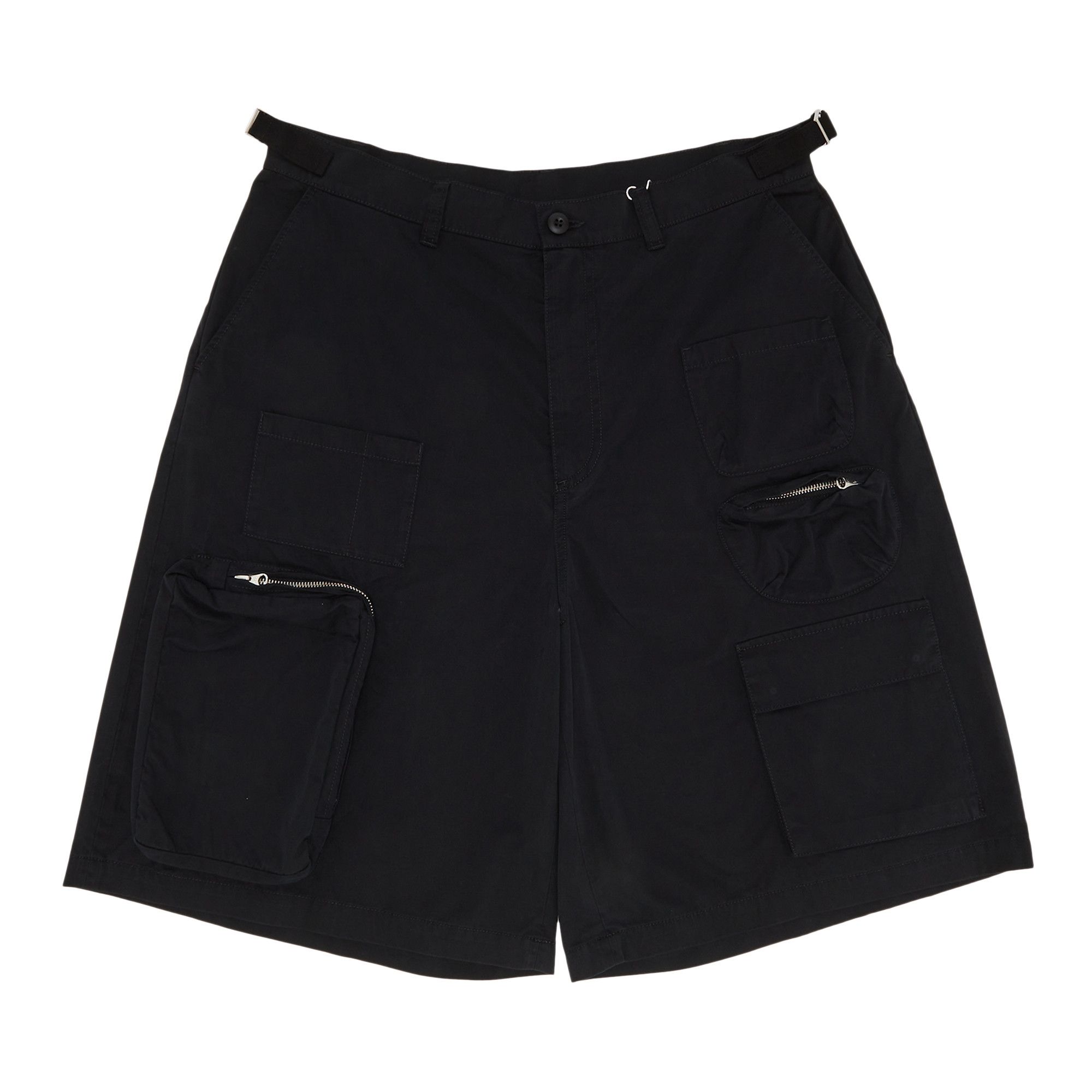 【送料&関税込】MM6 Maison Margiela Used Shorts MM6 Maison Margiela mid-rise Cotton Cargo Shorts | Black