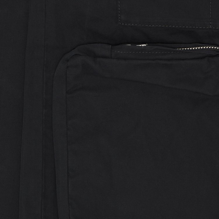 MM6 Maison Margiela Gabardine Shorts Black