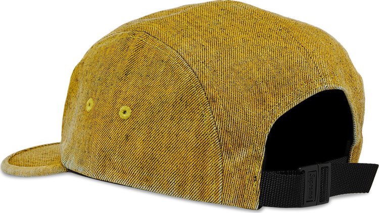 Supreme Coated Denim Camp Cap Yellow