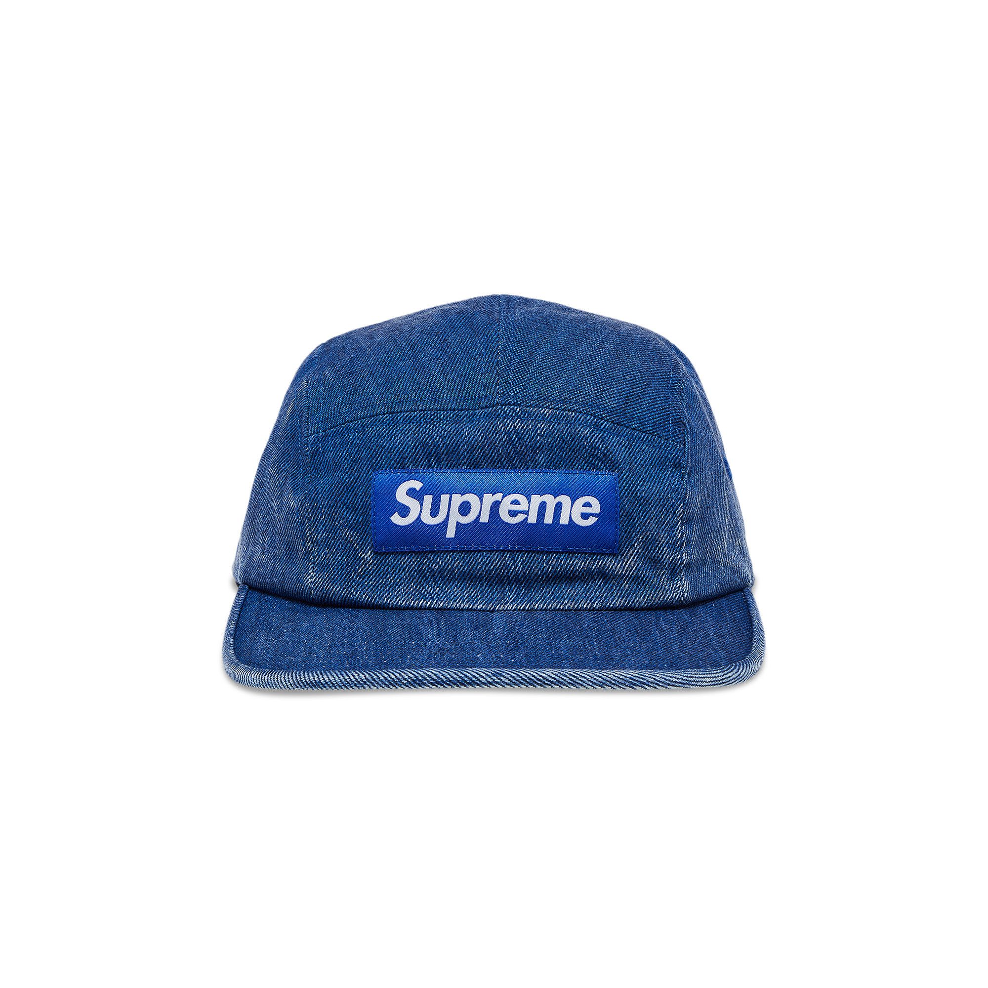 Supreme シュプリーム 2024SS Coated Denim Camp Cap コーテッド