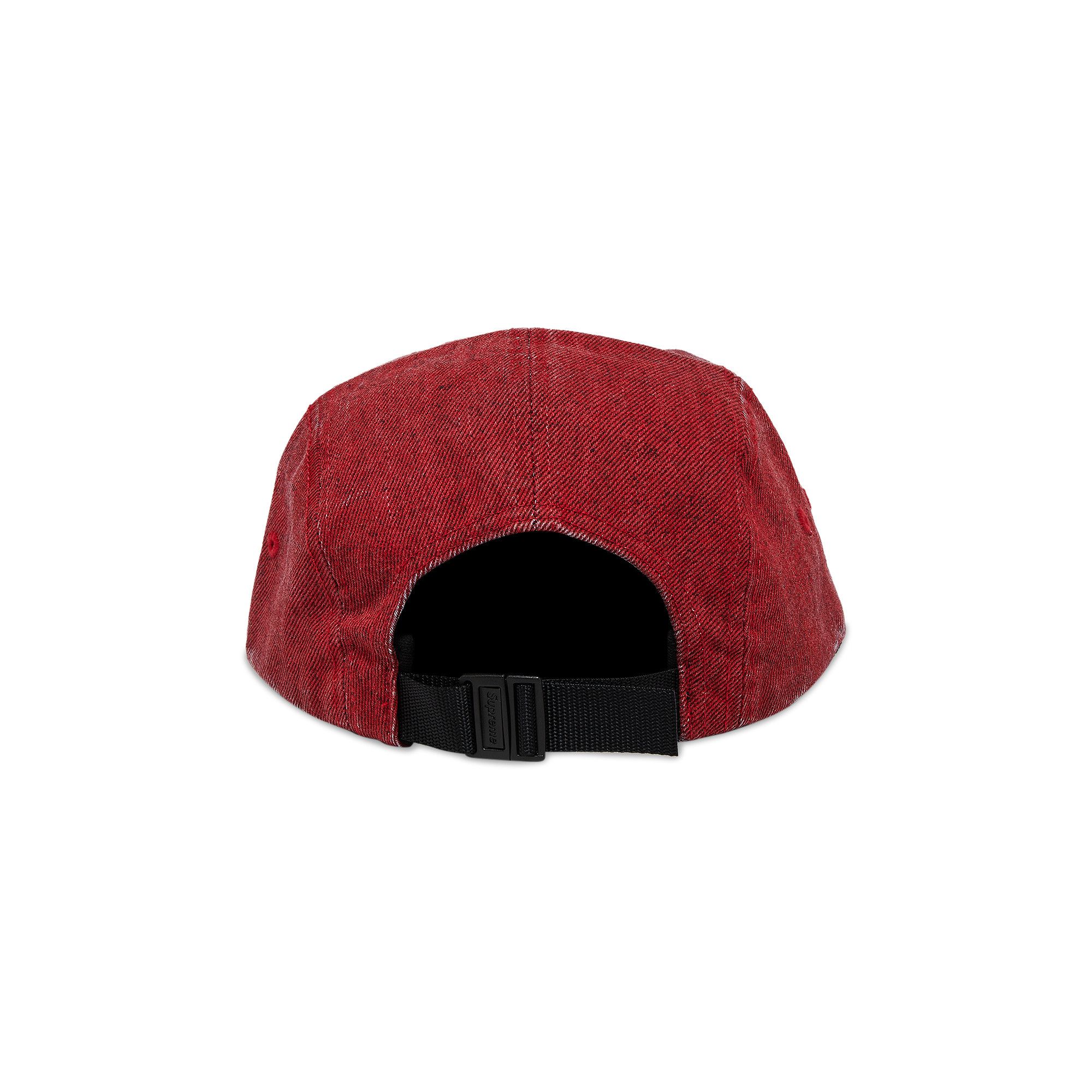 Buy Supreme Coated Denim Camp Cap 'Red' - SS24H35 RED | GOAT