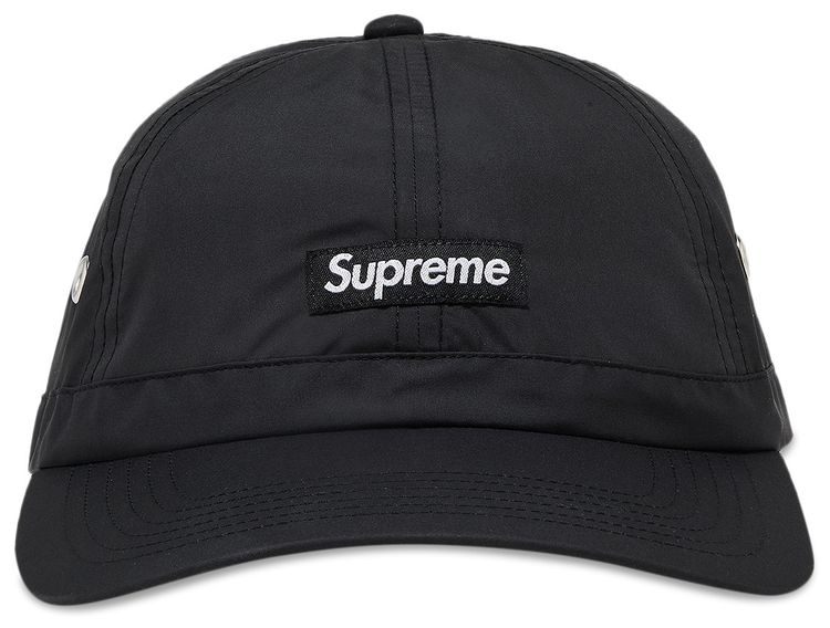 Supreme Crown Band Nylon 6 Panel Black