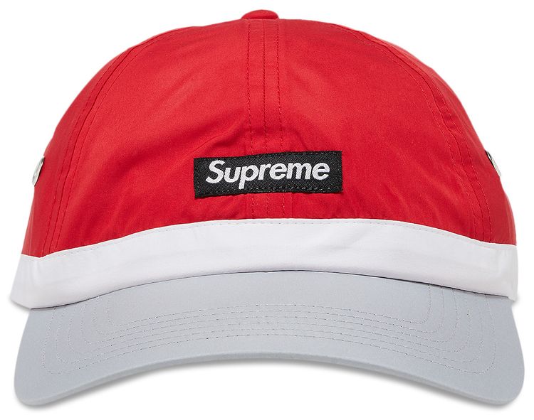 Supreme Crown Band Nylon 6 Panel Red