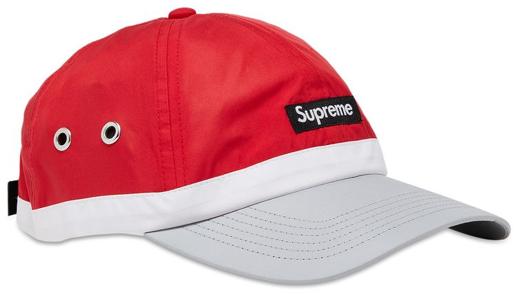 Supreme Crown Band Nylon 6 Panel Red