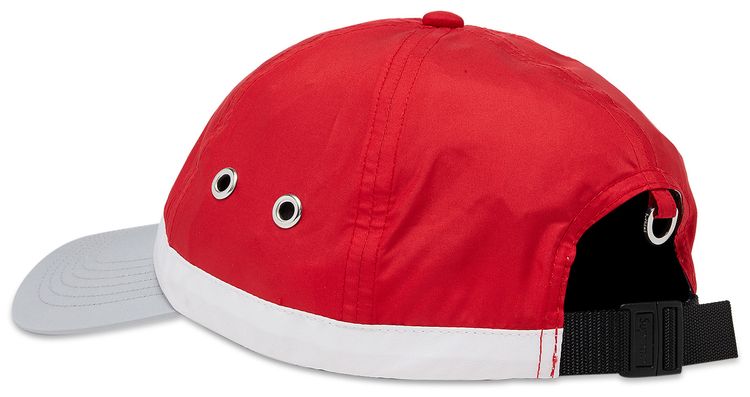 Supreme Crown Band Nylon 6 Panel Red